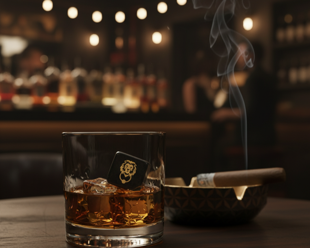 TBC Obsidian Whiskey Stone Set
